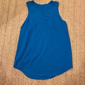 Lululemon Athletica Vibrant Blue Tank Top